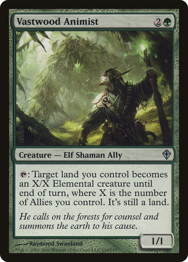 Vastwood Animist (116) - Worldwake