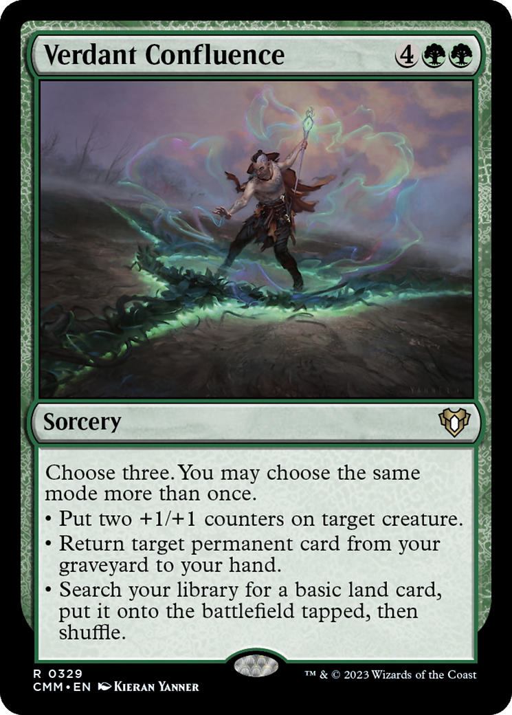 Verdant Confluence (329) - Commander Masters