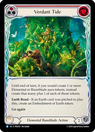 Verdant Tide (Red) (PEN203) - Compendium of Rathe