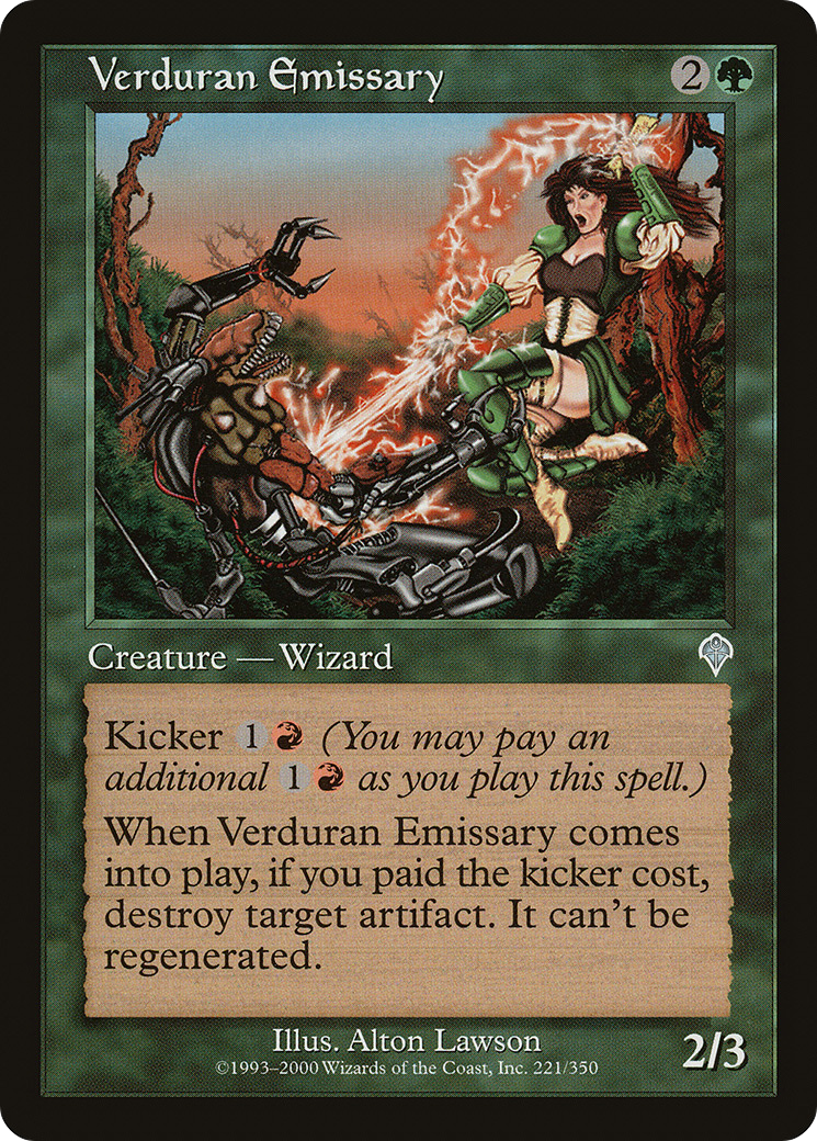 Verduran Emissary (221) Foil - Invasion