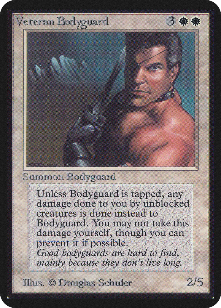 Veteran Bodyguard - Limited Edition Alpha