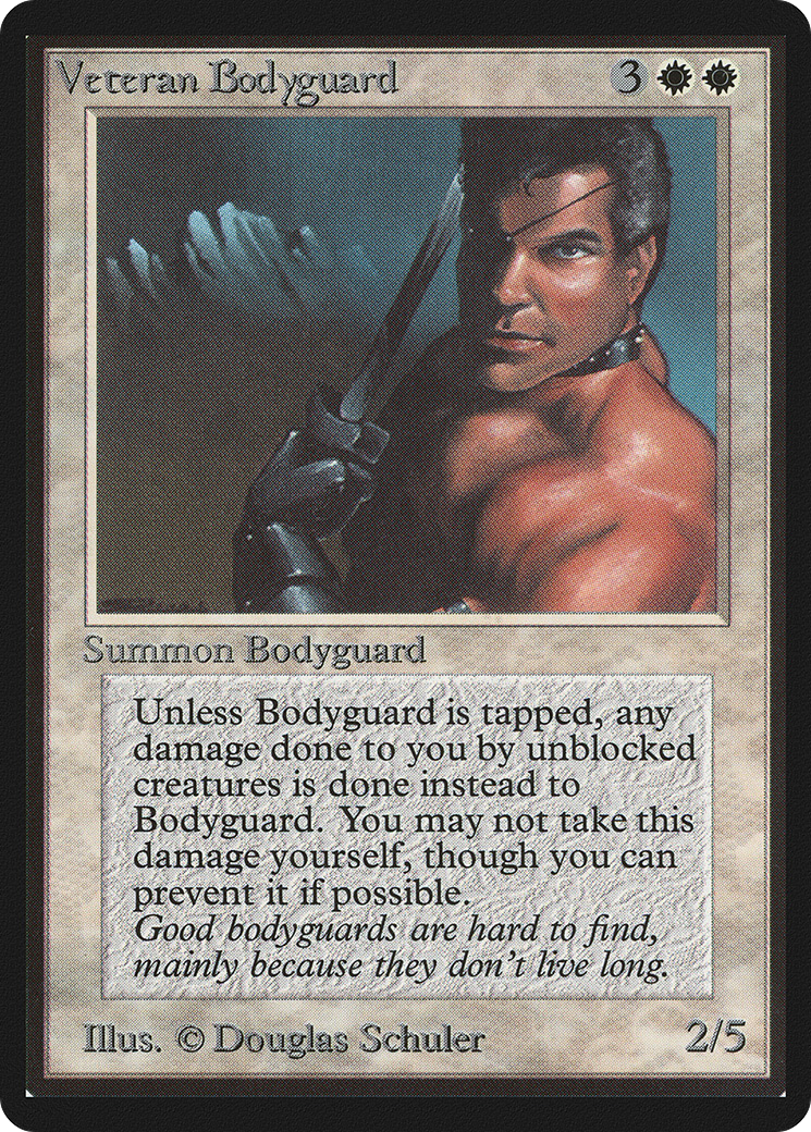 Veteran Bodyguard - Limited Edition Beta