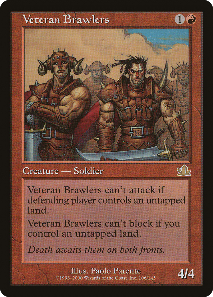 Veteran Brawlers (106) Foil - Prophecy