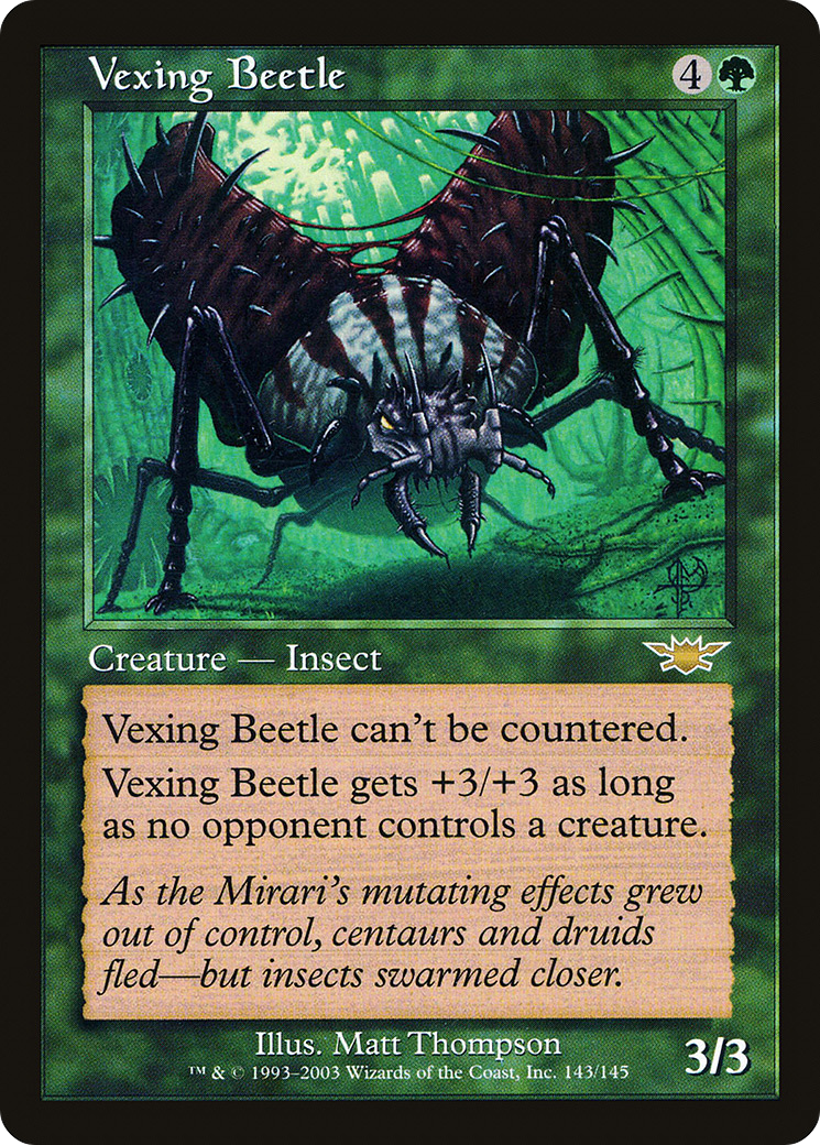 Vexing Beetle (143) - Legions