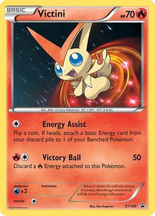Victini (XY189) Holofoil - Black Star Promos
