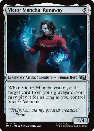Victor Mancha, Runaway (574) - Commander: Marvel Super Heroes