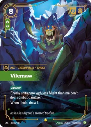 Vilemaw (Alternate Art) (060a) Foil - Unleashed