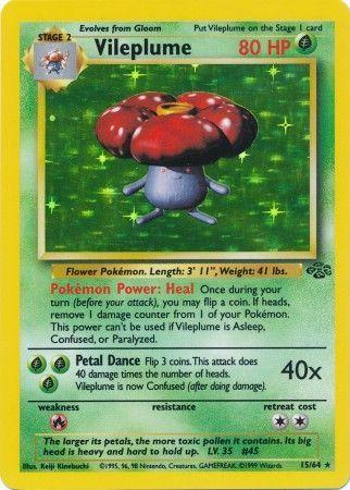 Vileplume (15) (Unlimited) Holofoil - Jungle
