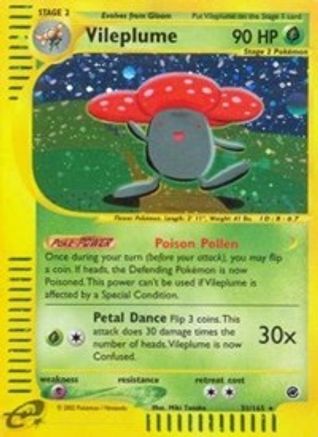 Vileplume (31) Reverse Holofoil - Expedition