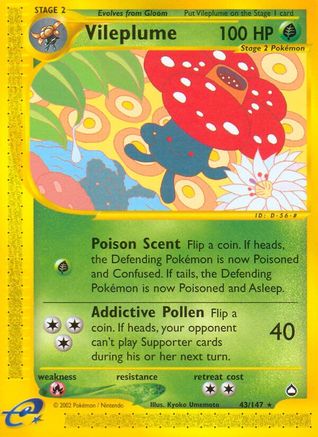 Vileplume (43) - Aquapolis