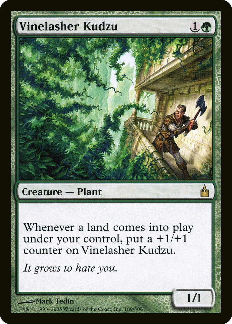 Vinelasher Kudzu (189) Foil - Ravnica: City of Guilds