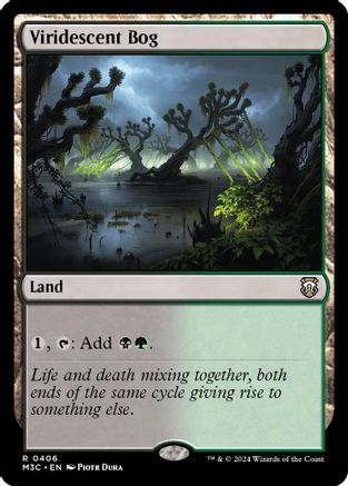 Viridescent Bog (406) Ripple Foil - Commander: Modern Horizons 3