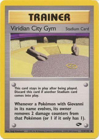 Viridian City Gym (123) (Unlimited) - Gym Challenge