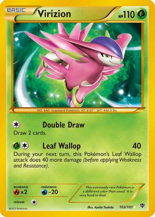Virizion (103) Holofoil - Plasma Blast