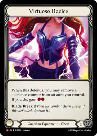 Virtuoso Bodice (SUP272) Cold Foil - Super Slam
