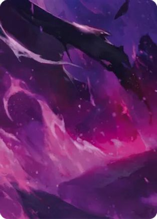 Viserai, the Forsaken // Viserai, Usurper Double Sided Art Card (Bottom Right) - GEM Pack