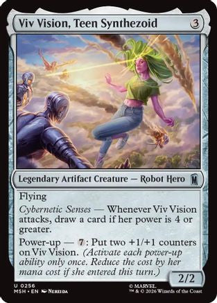 Viv Vision, Teen Synthezoid (256) - Marvel Super Heroes