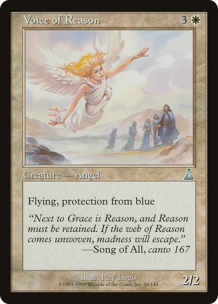 Voice of Reason (024) Foil - Urza's Destiny
