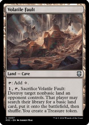 Volatile Fault (407) Ripple Foil - Commander: Modern Horizons 3