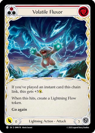 Volatile Fluxor (Red) (OMN178) - Omens of the Third Age