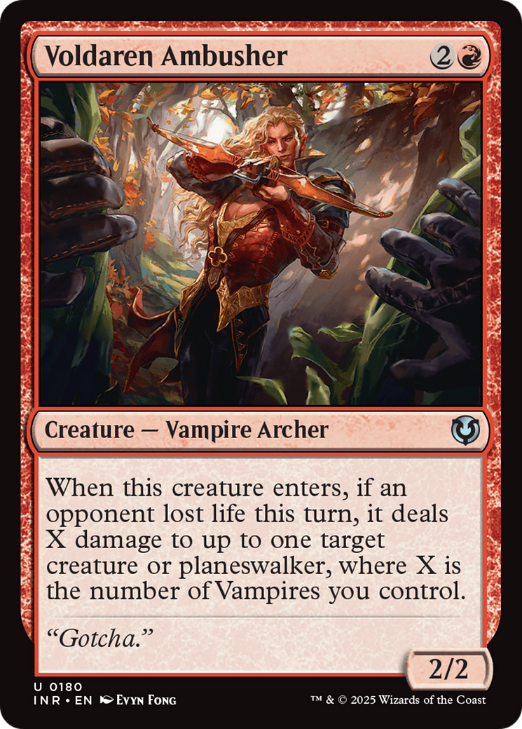 Voldaren Ambusher (180) Foil - Innistrad Remastered