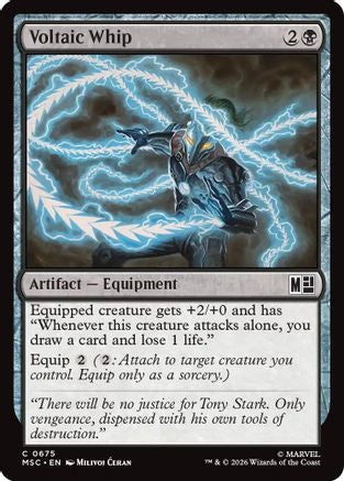 Voltaic Whip (675) - Commander: Marvel Super Heroes