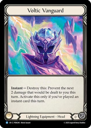 Voltic Vanguard (PEN240) Cold Foil - Compendium of Rathe