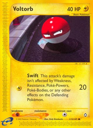 Voltorb (115) - Aquapolis