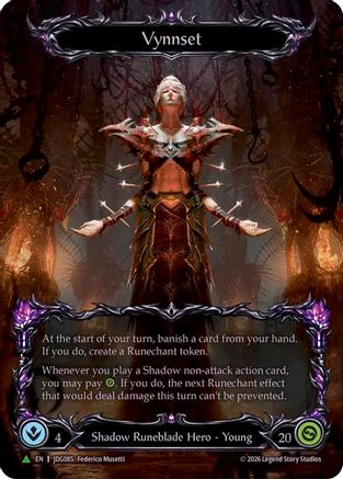 Vynnset (Marvel) (JDG085) Cold Foil - Flesh and Blood: Promo Cards