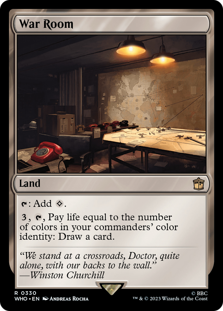 War Room (330) Foil - Doctor Who