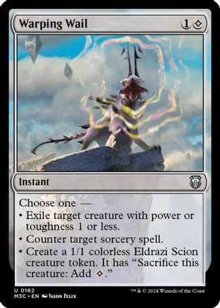 Warping Wail (162) Ripple Foil - Commander: Modern Horizons 3