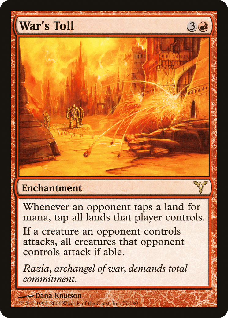 War's Toll (077) - Dissension