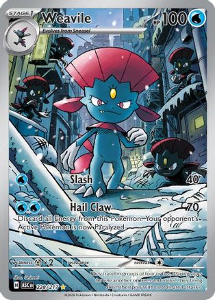 Weavile (228) Holofoil - Ascended Heroes