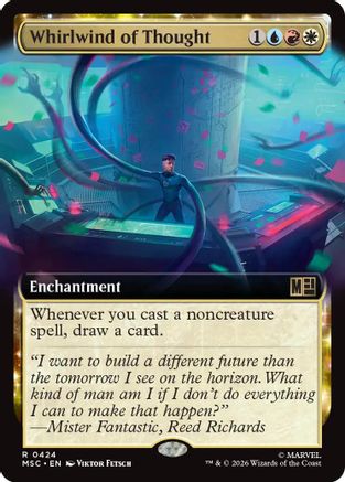 Whirlwind of Thought (Extended Art) (424) - Commander: Marvel Super Heroes