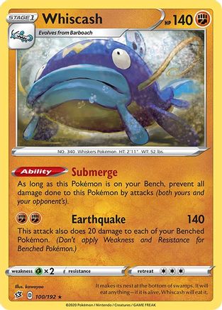 Whiscash (100) - Rebel Clash