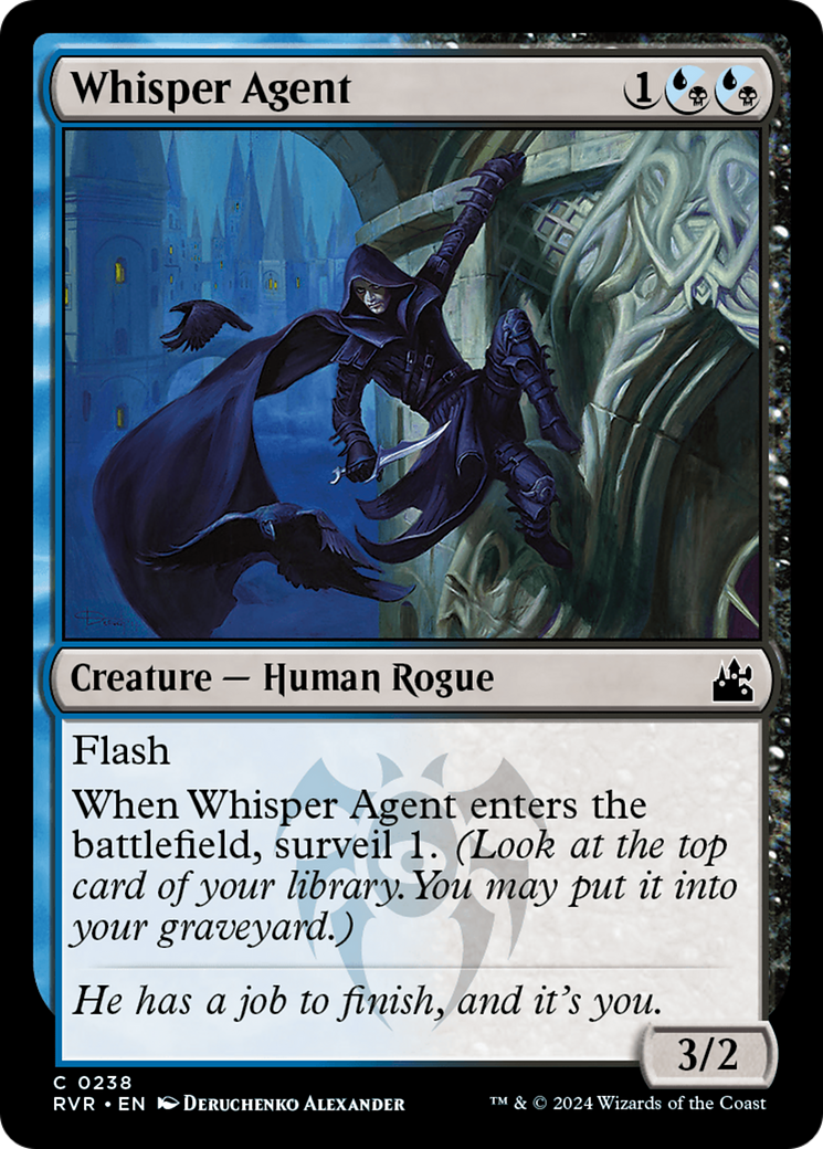 Whisper Agent (238) - Ravnica Remastered