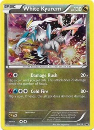 White Kyurem (BW59) Holofoil - Black Star Promos