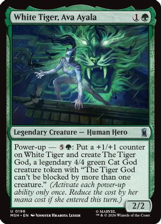 White Tiger, Ava Ayala (196) - Marvel Super Heroes