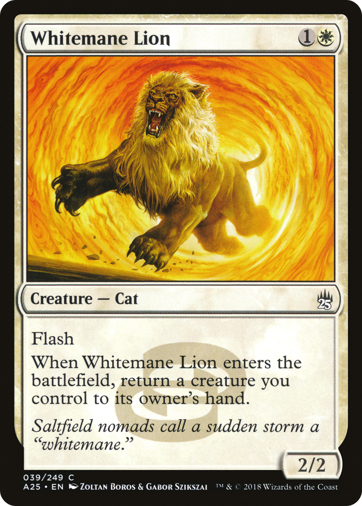 Whitemane Lion (039) - Masters 25