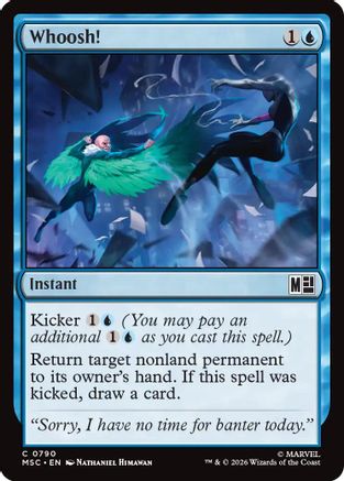 Whoosh! (790) Foil - Commander: Marvel Super Heroes