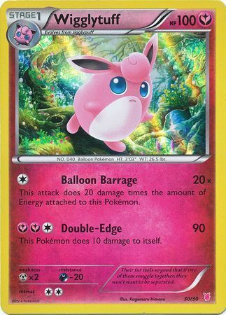 Wigglytuff (30) Holofoil - Trainer Kit: Bisharp & Wigglytuff