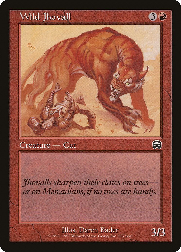 Wild Jhovall (227) - Mercadian Masques