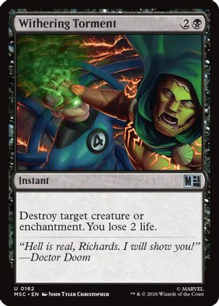 Withering Torment (162) - Commander: Marvel Super Heroes