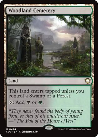 Woodland Cemetery (424) - Commander: Secrets of Strixhaven