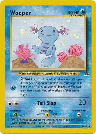 Wooper (71) (Unlimited) - Neo Discovery