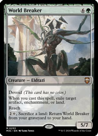 World Breaker (253) Ripple Foil - Commander: Modern Horizons 3