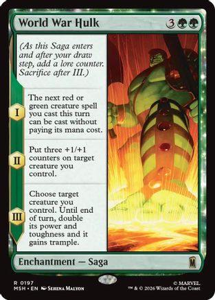 World War Hulk (197) Foil - Marvel Super Heroes