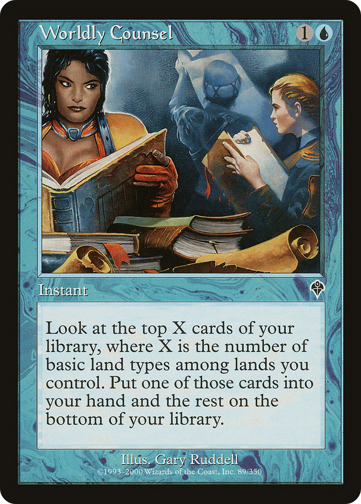 Worldly Counsel (089) Foil - Invasion