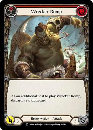 Wrecker Romp (Red) (1HR014) - Blitz Deck: Historic Pack 1 - Rhinar