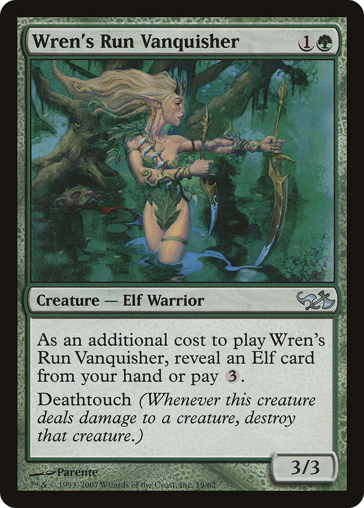 Wren's Run Vanquisher (019) - Duel Decks: Elves vs. Goblins